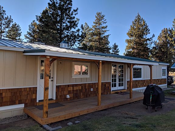 New rear deck and shed roof