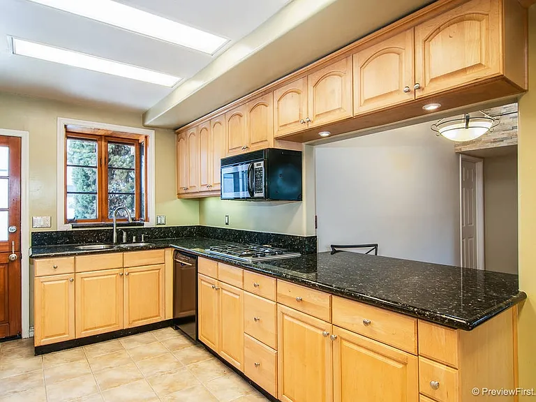 Narural light with window above sink
