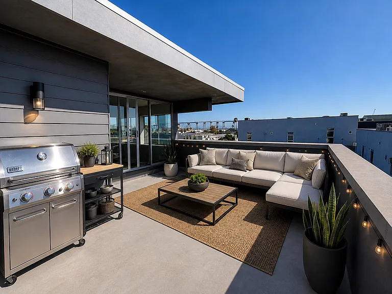 L3 - Rooftop Deck 
Virtual staging shown. Furniture not included.