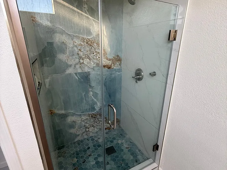 Brand new Master bath room shower