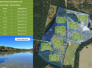 0 Bill Glenn Rd, Swainsboro, GA 30401