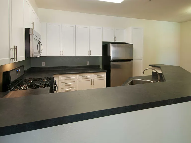 Kitchen with Stainless Steel Appliances