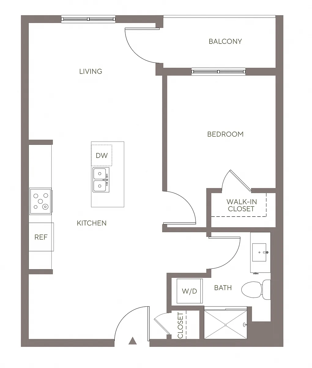 Floor plan A6 - Flats