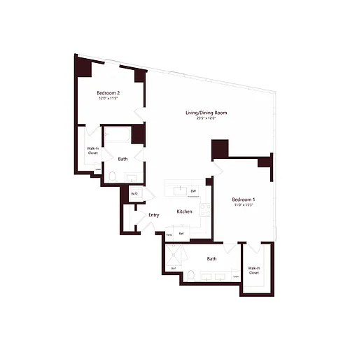 Floor plan Belmont