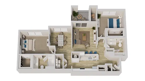 Floor plan B1