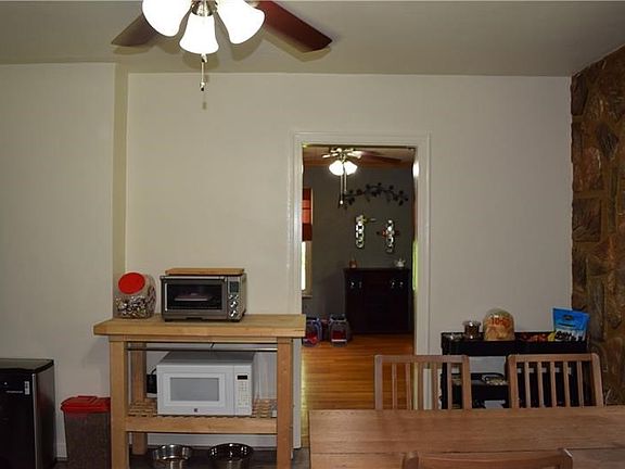 Wood kitchen island