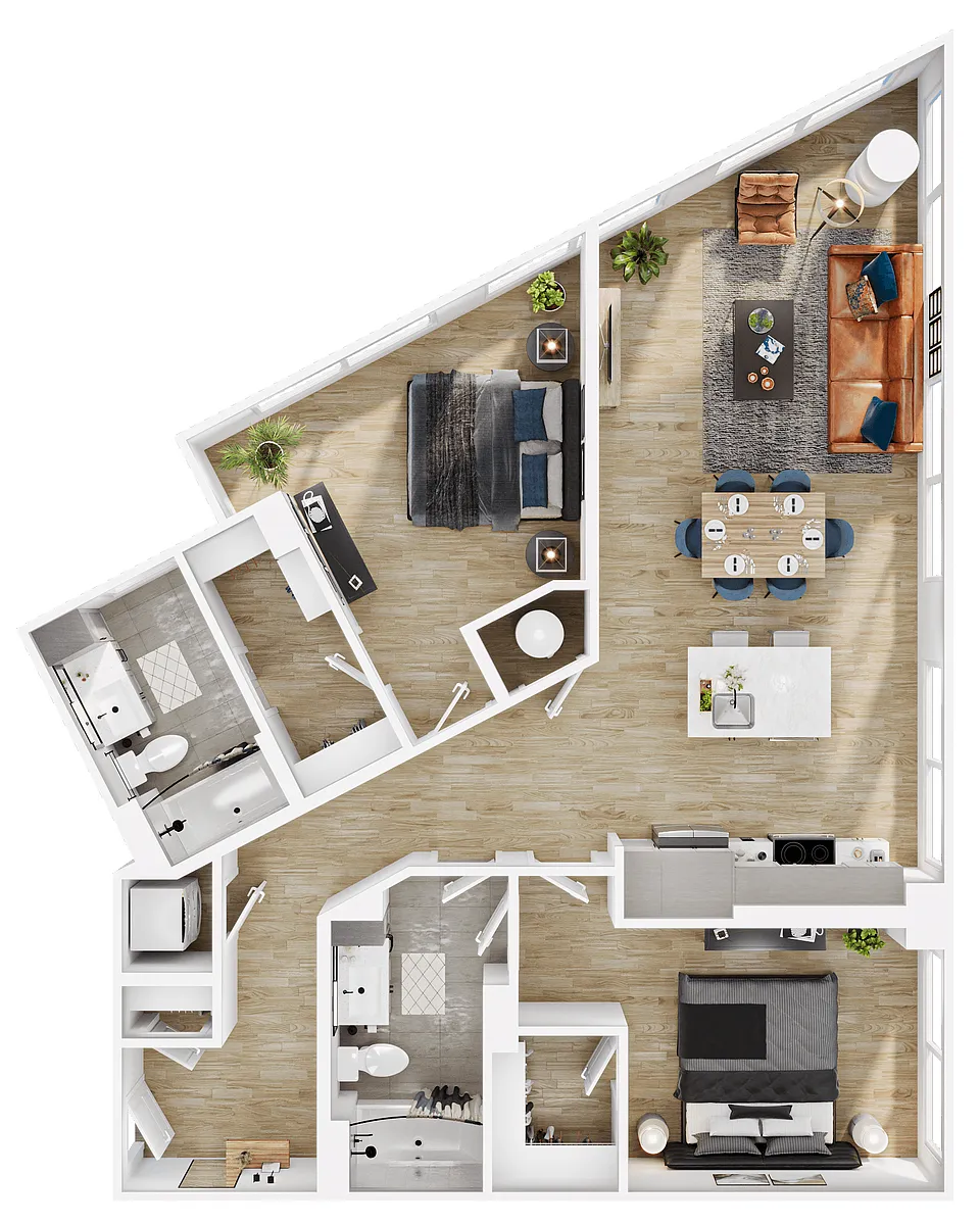 Floor plan B15
