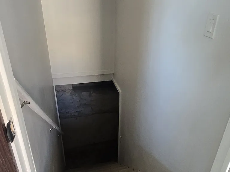 Basement stairwell