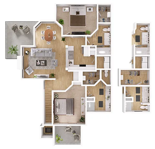 Floor plan Hawthorn
