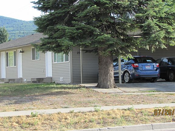 Covered parking in front