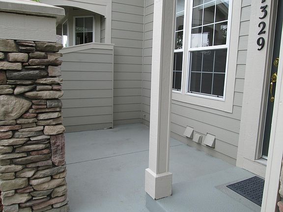 Private patio