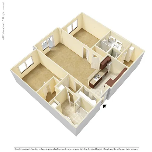 Floor plan The Ringo - Classic