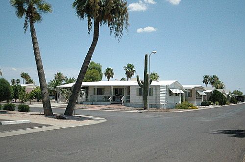 Furnished, 2 Bedroom Home in Gated 55+ Park (Pets OK)