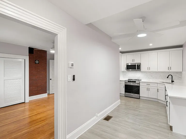 This apartment is under renovation. These pictures show the adjacent apartment, recently completed. Quality and finishes will be consistent.