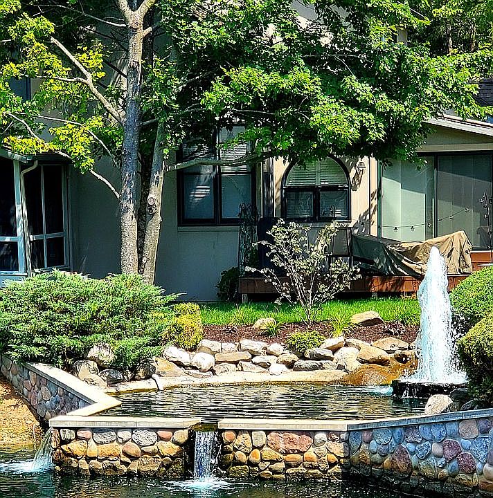 Relaxing view from patio!