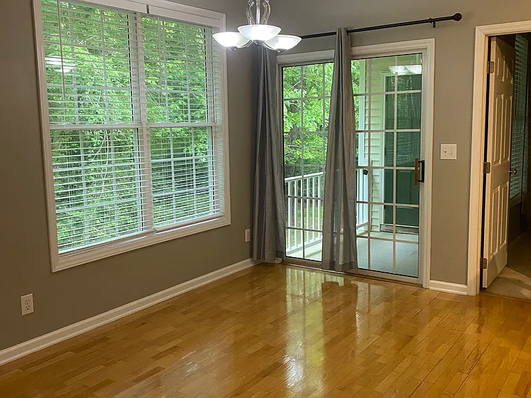 dining and walk out balcony