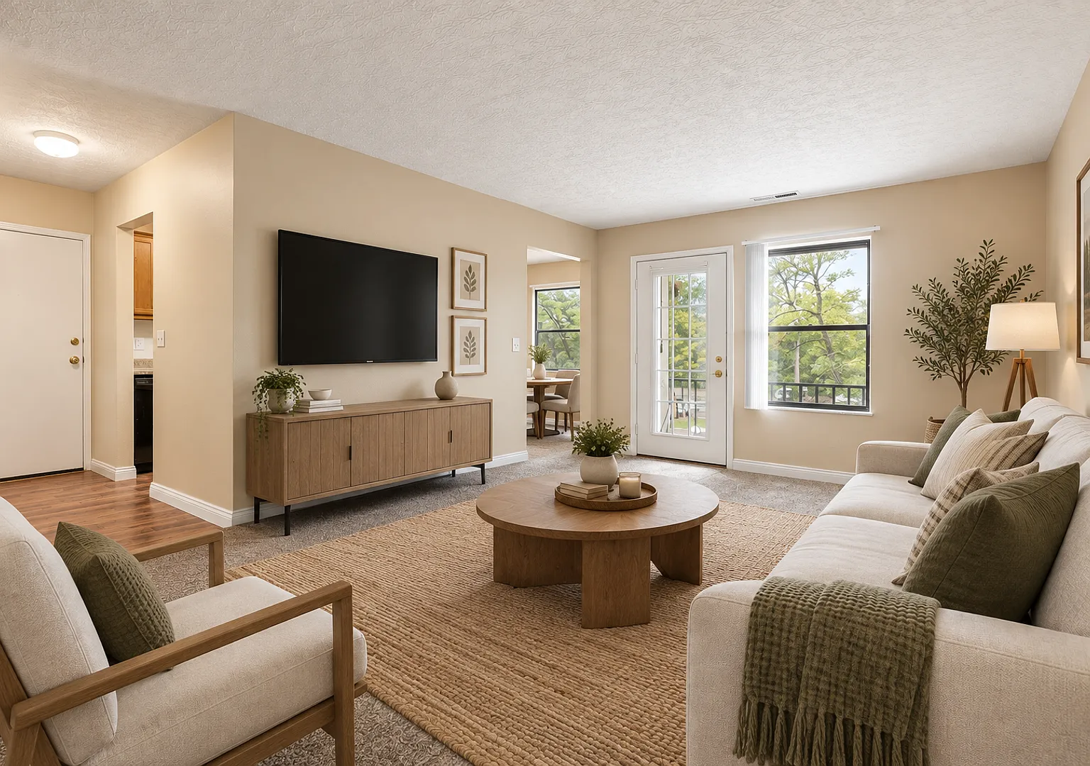 Spacious 3-bedroom 1.5-bath Apartment w/ Washer & Dryer Hookups! — Photo 1
