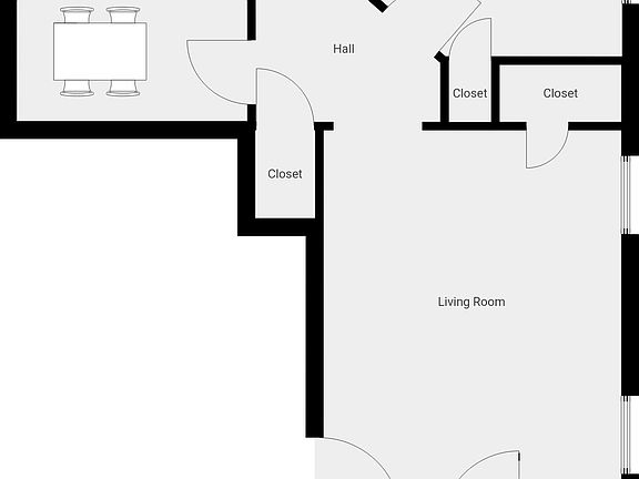 Spacious floor plan!