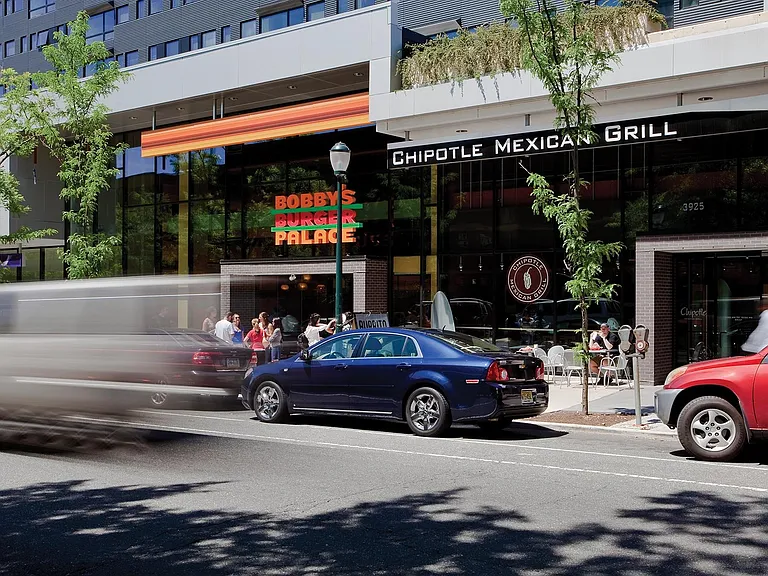 Convenient location in downtown Philly