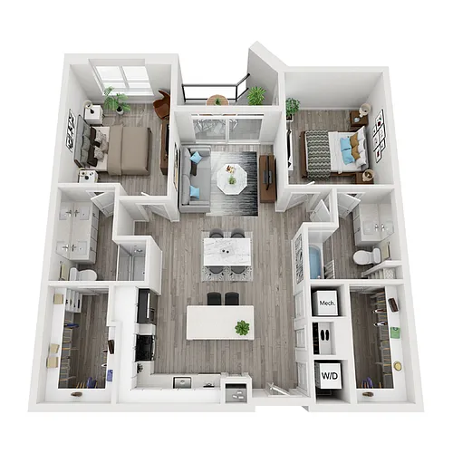 Floor plan B2