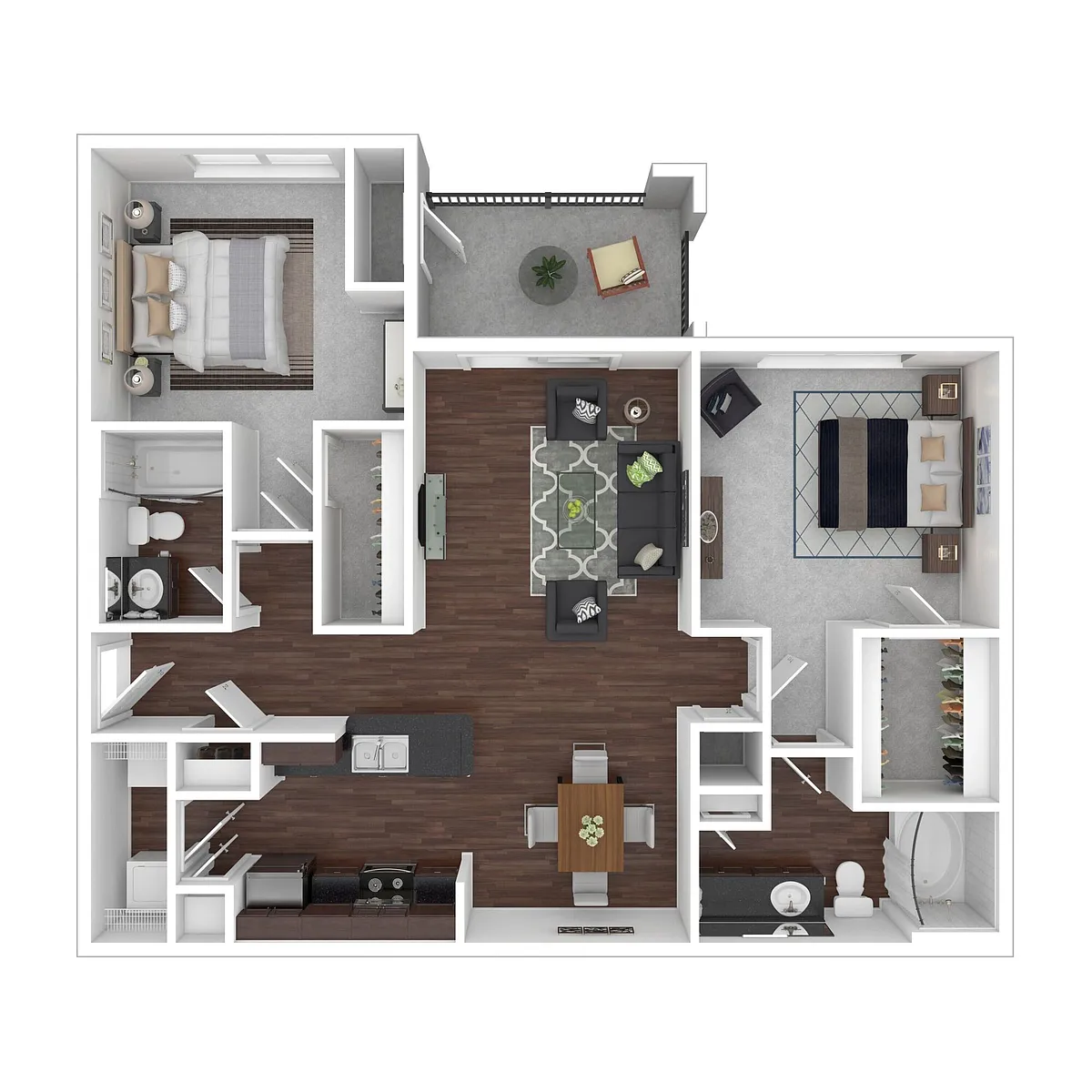 Floor plan B1