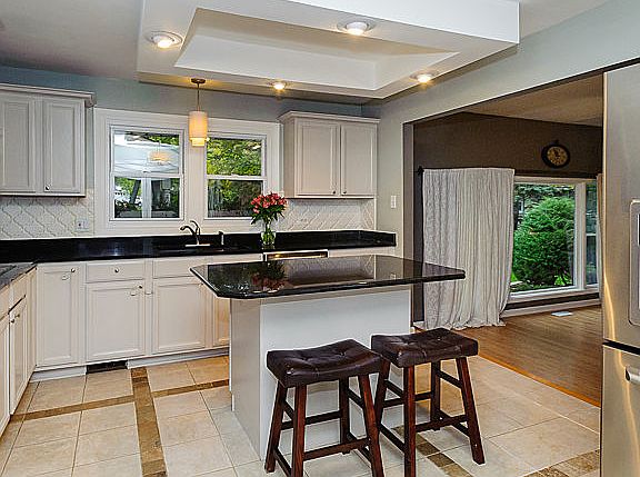 Kitchen, new GE appliances