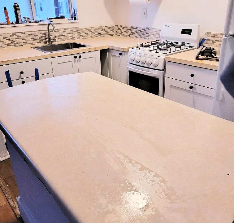 Newly remodeled kitchen. PS: the new marble island is going in tomorrow.