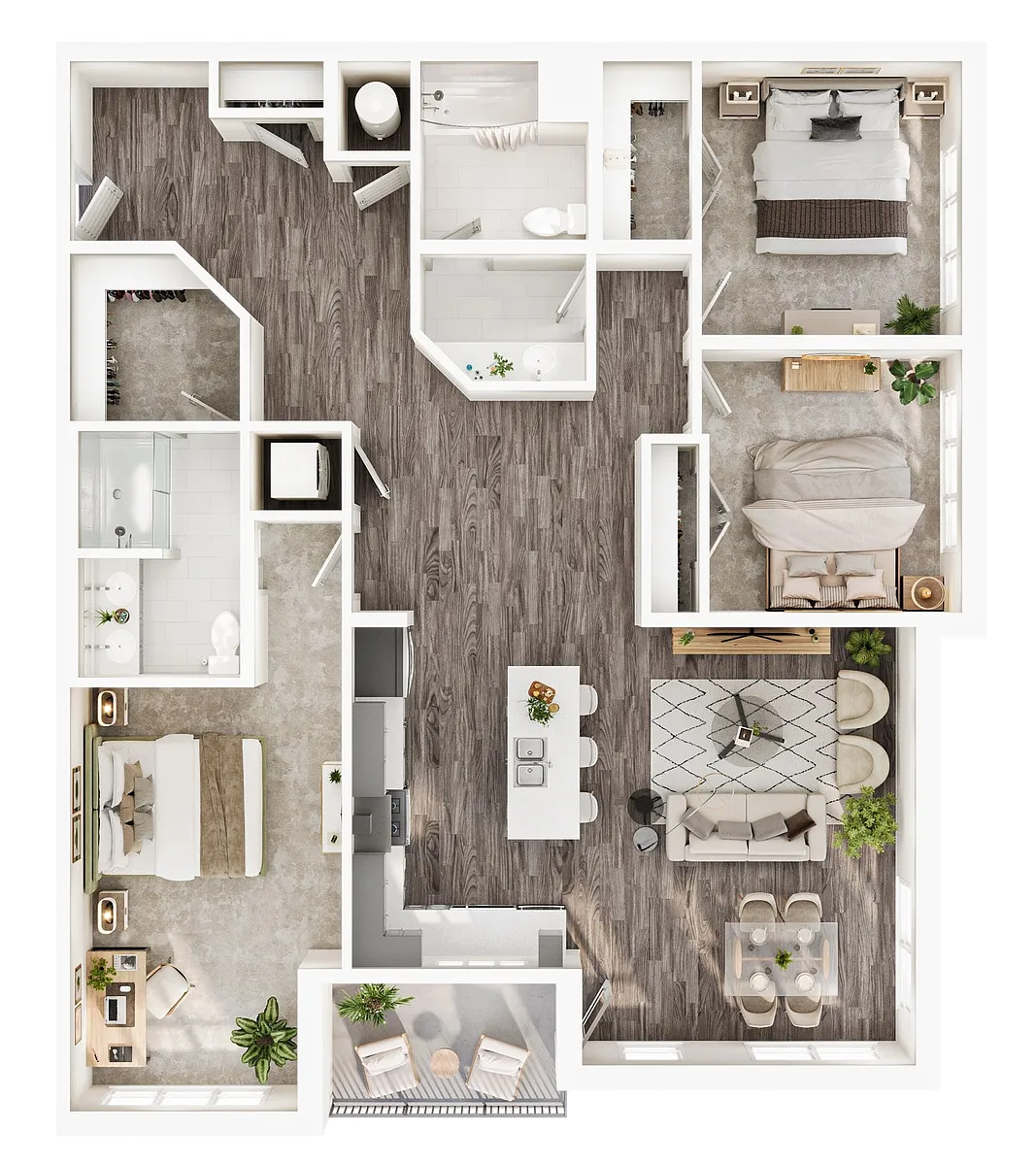 Floor plan C1