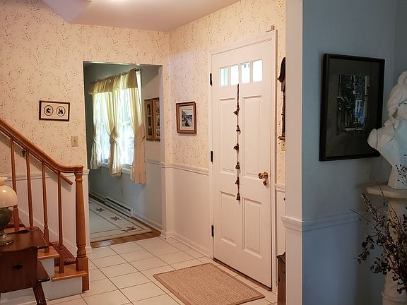 Front hall from living room