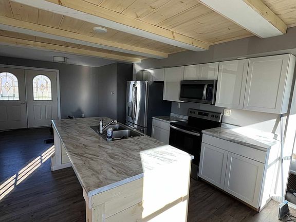 Kitchen looking toward dining room
