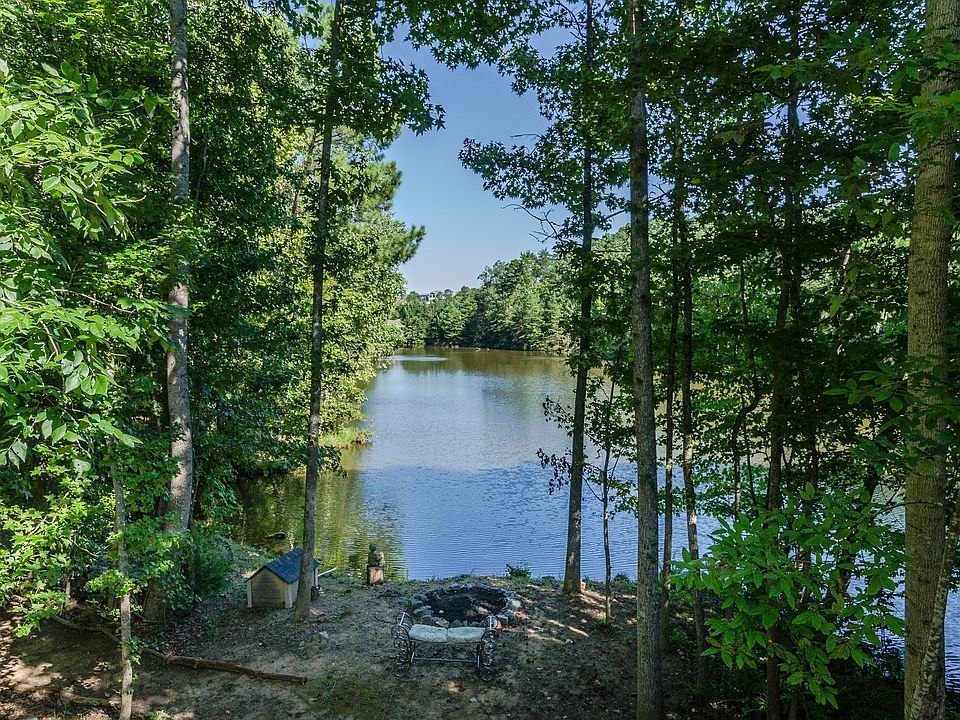 View of pond from deck