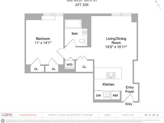 2nd image of 500 W 30th St #26K