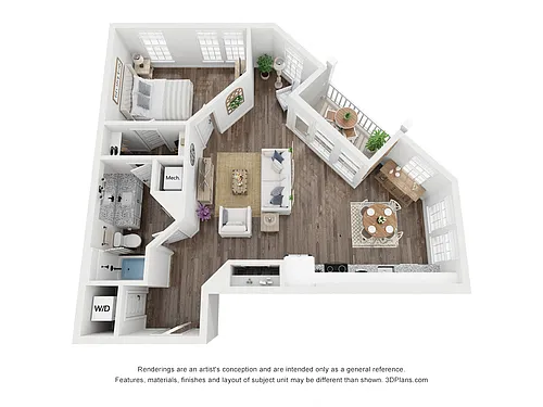 Floor plan Fort George