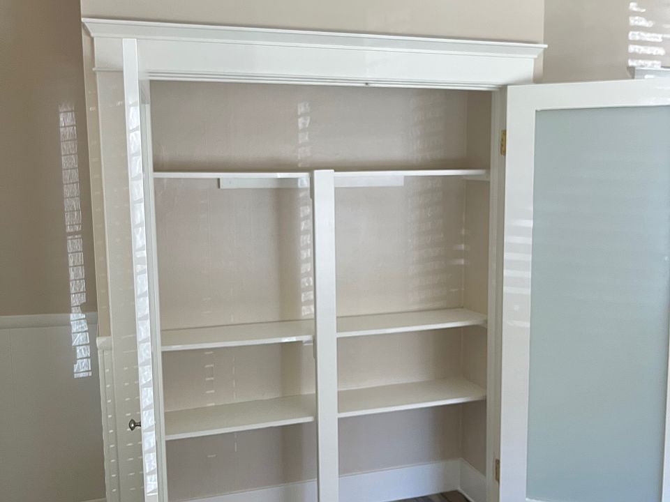 Living room closet
