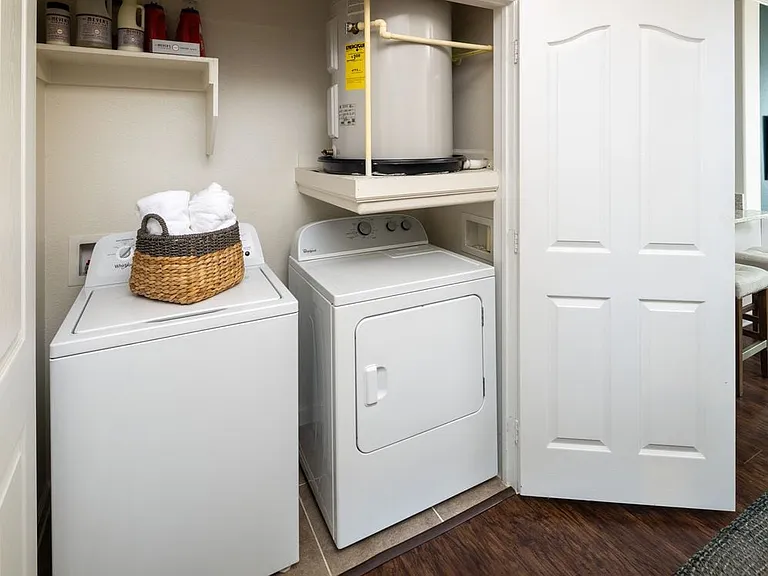 In-unit washer and dryer