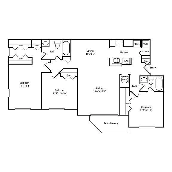 Floor plan C3