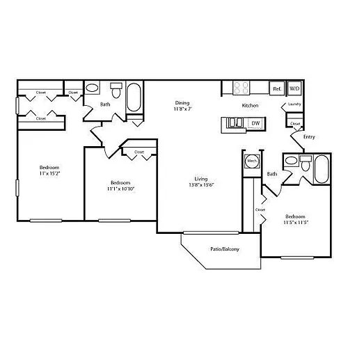 Floor plan C3
