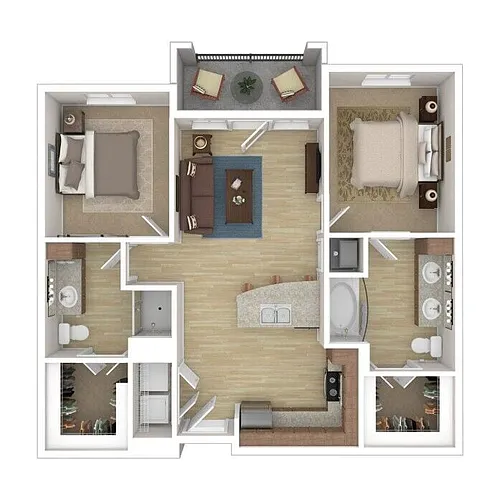 Floor plan B1