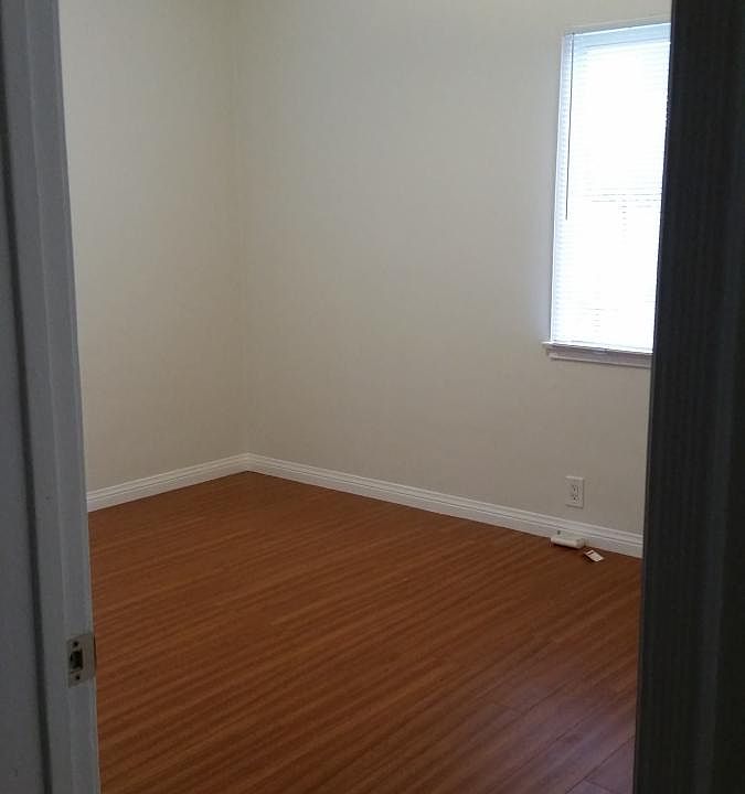 One of two bedrooms