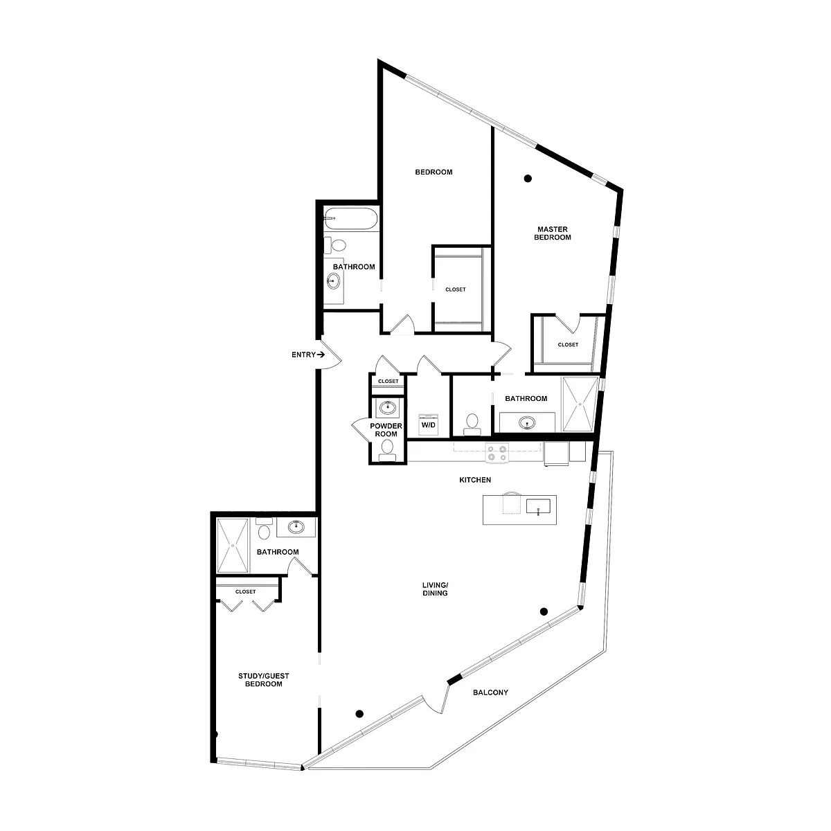 Floor plan Penthouse 3
