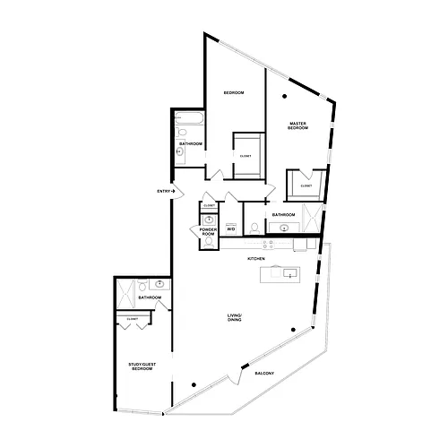 Floor plan Penthouse 3