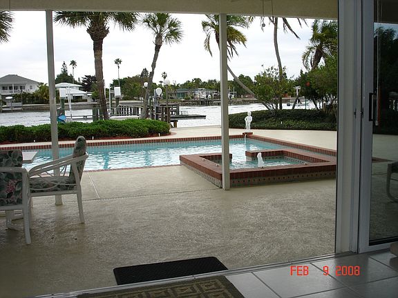 Looking East across Pool