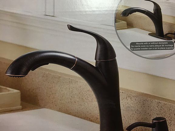 Faucet to be installed