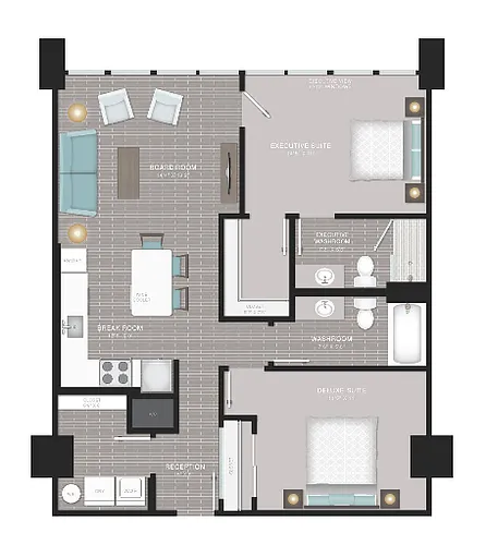 Floor plan B1