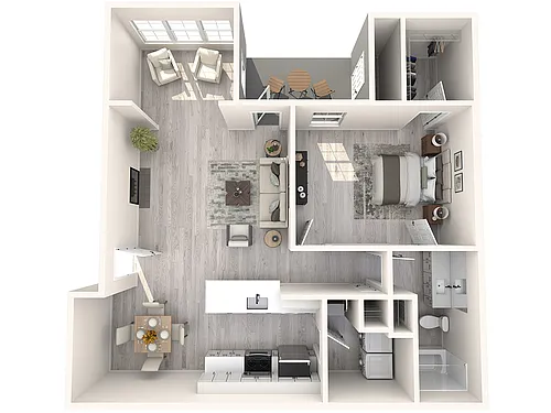 Floor plan The Woods - Sunroom