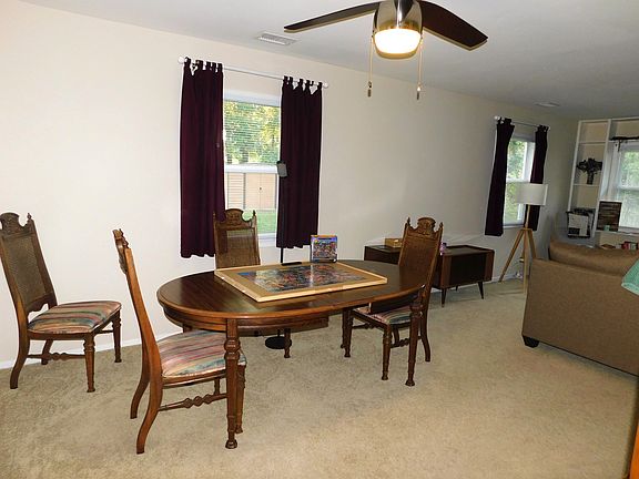 Dining Room between Family Room and Kitchen