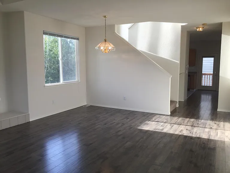 Formal dining area off the living room