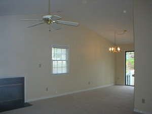Open Plan w/Cathedral Ceilings