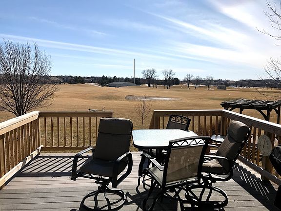 View onto driving range