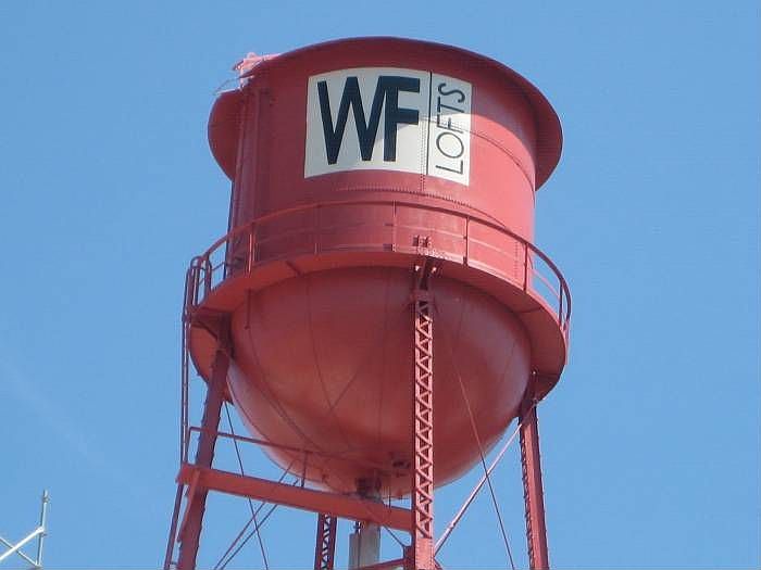 Our signature water tower